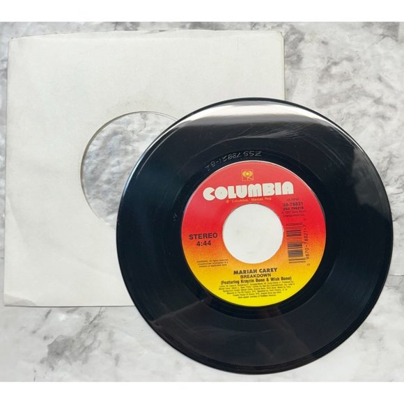 Mariah Carey My All / Breakdown 45 90's Hip Hop Pop Columbia 38-78821 - Picture 5 of 6